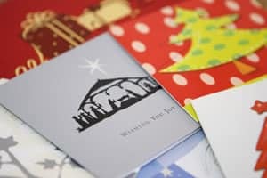 A number of stores will be offering Christmas card recycling services 